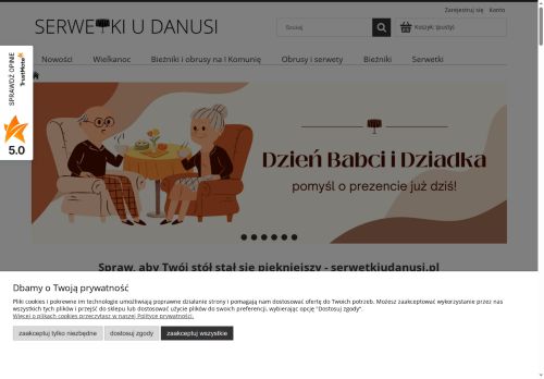 Serwetki u Danusi Adrianna Andrzejewska